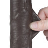 LoveToy SlidingSkin Gode Sliding Skin 17 x 4cm Noir